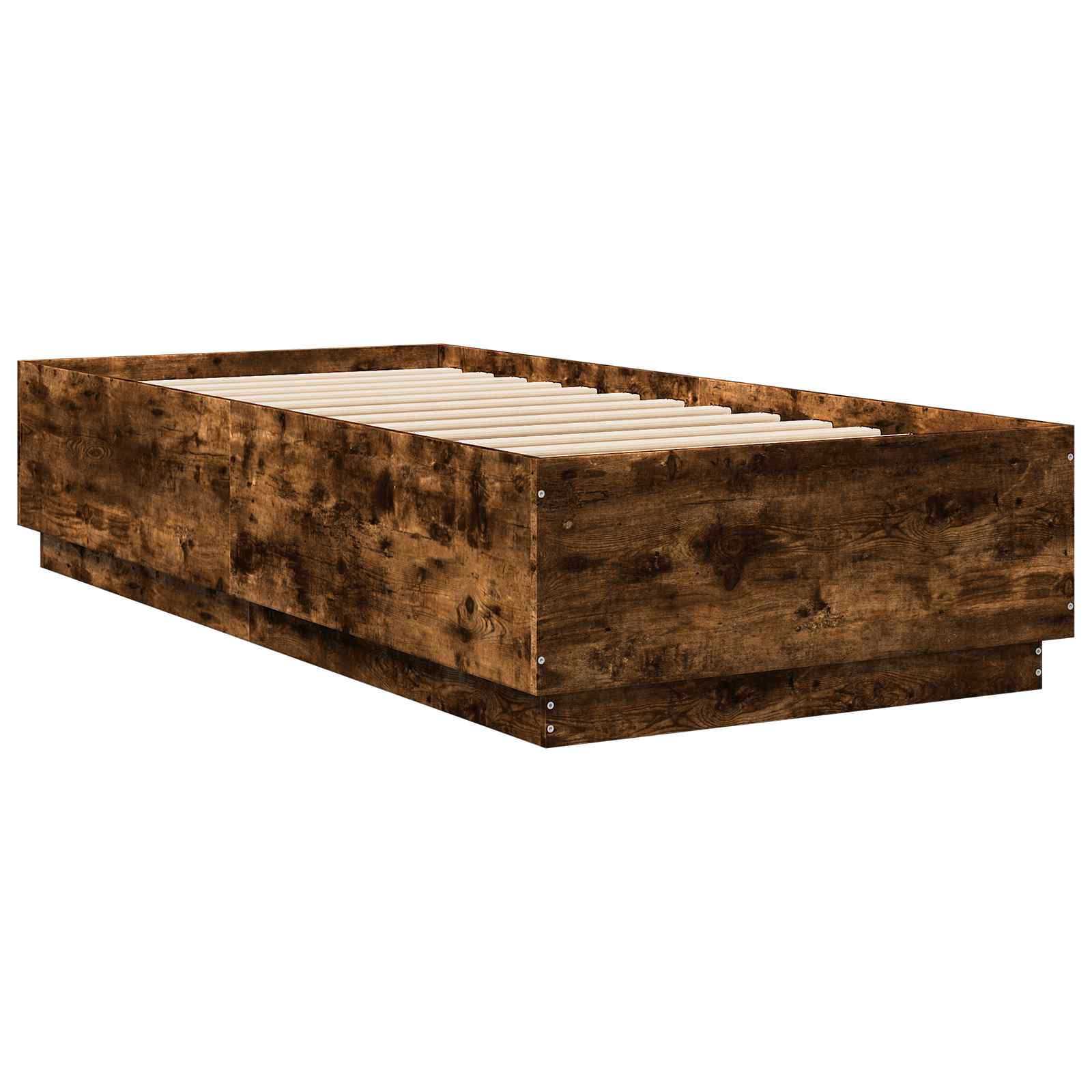 Struttura del letto Rovere Fumo 80 x 200 cm | homemem39