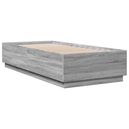 Struttura del letto Sonoma grigio 80 x 200 cm | homemem39