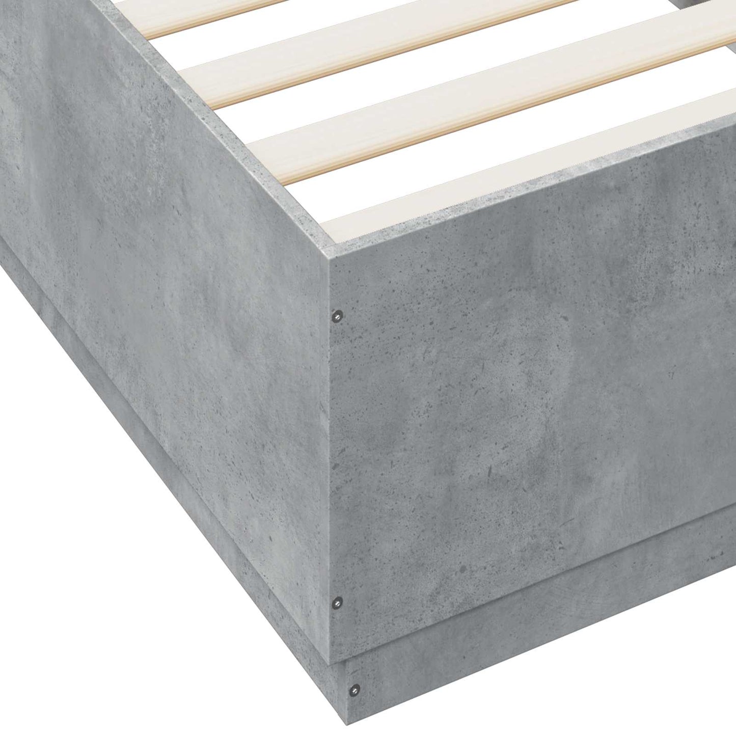Struttura del letto Grigio Cemento 80 x 200 cm | homemem39