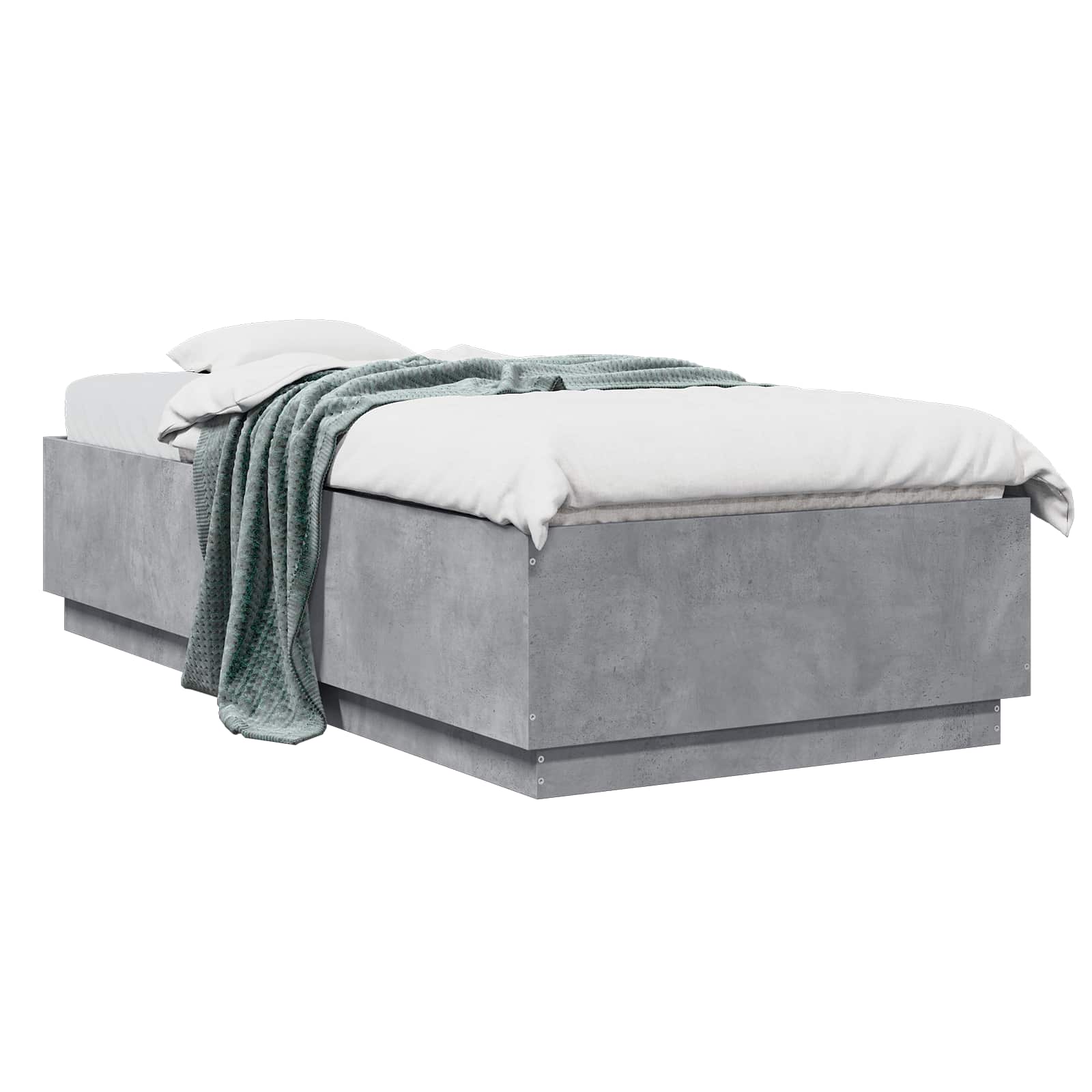 Struttura del letto Grigio Cemento 80 x 200 cm | homemem39