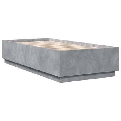 Struttura del letto Grigio Cemento 80 x 200 cm | homemem39