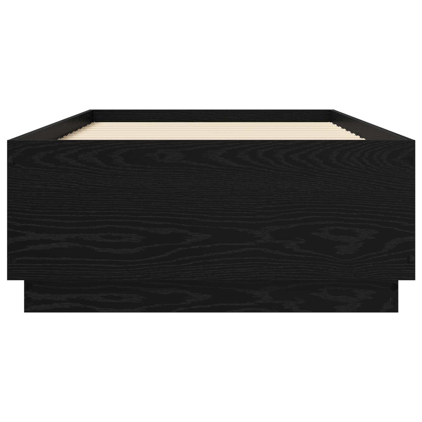 Struttura del letto Rovere Nero 80 x 200 cm | homemem39