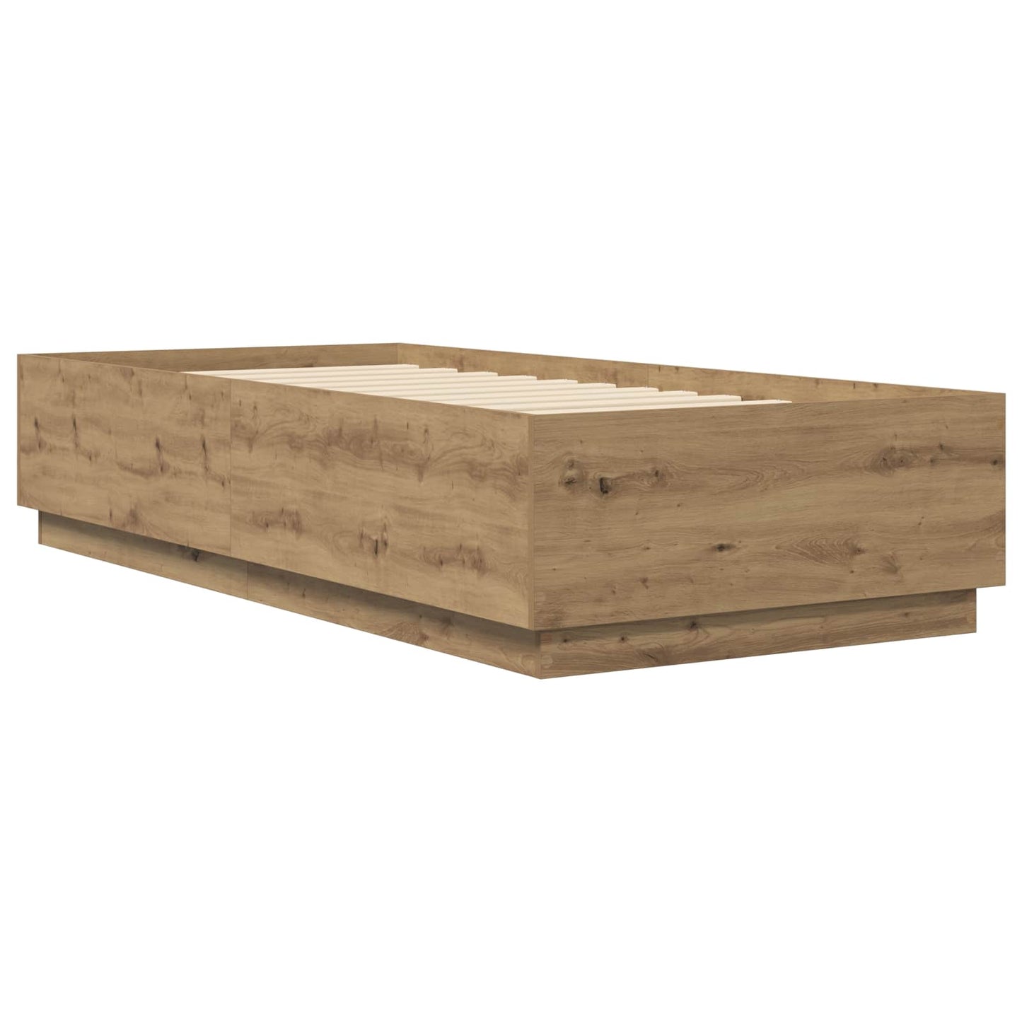 Struttura del letto Rovere Artigianale 80 x 200 cm | homemem39