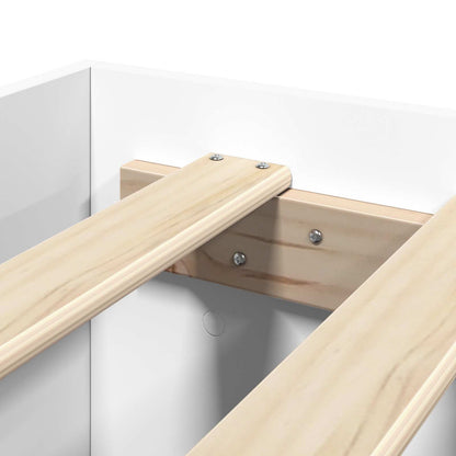 Struttura del letto Bianco 80 x 200 cm Legno ingegnerizzato | homemem39