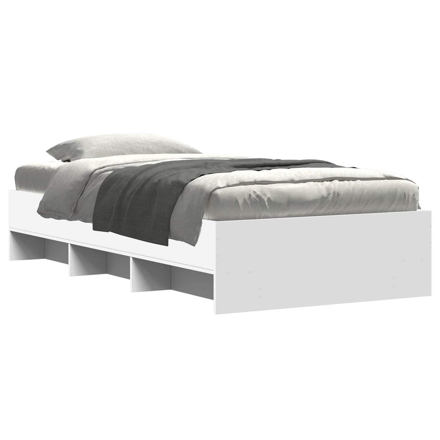 Struttura del letto Bianco 80 x 200 cm Legno ingegnerizzato | homemem39
