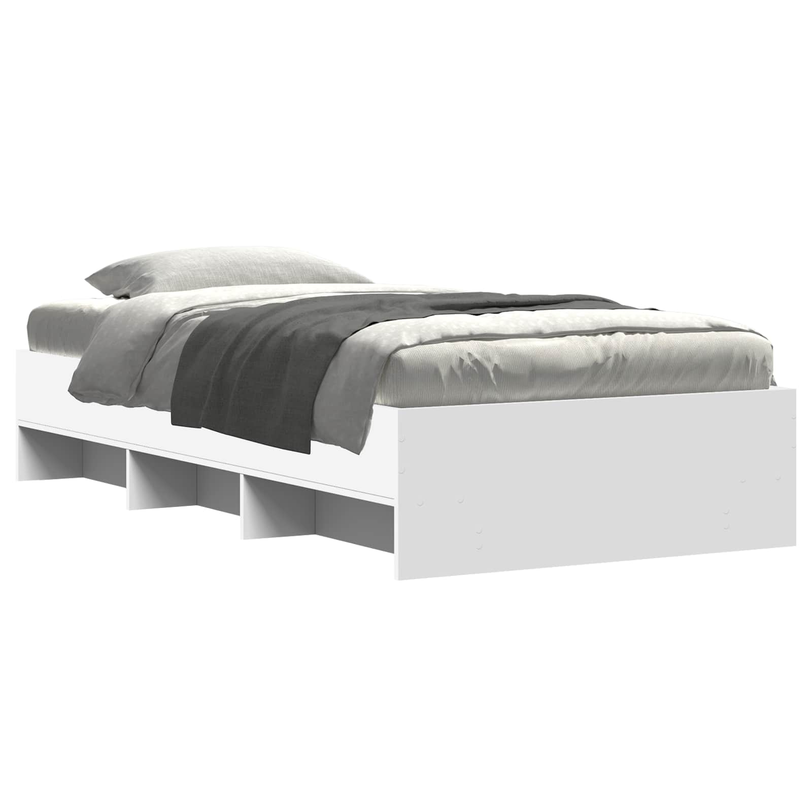 Struttura del letto Bianco 80 x 200 cm Legno ingegnerizzato | homemem39