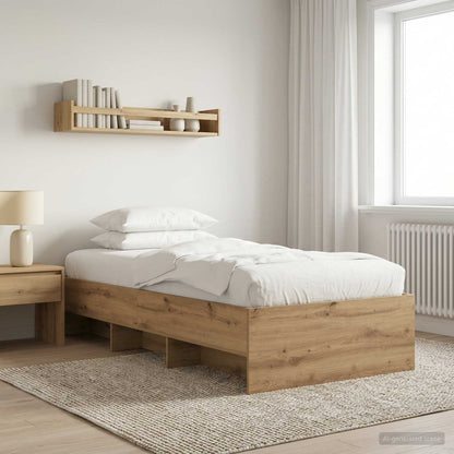 Struttura del letto Rovere Artigianale 80 x 200 cm | homemem39