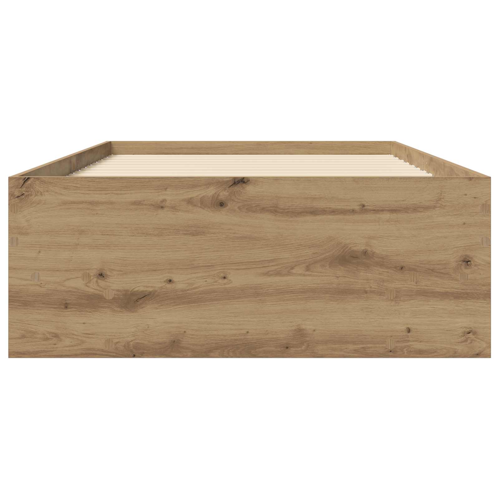Struttura del letto Rovere Artigianale 80 x 200 cm | homemem39