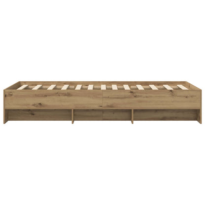 Struttura del letto Rovere Artigianale 80 x 200 cm | homemem39