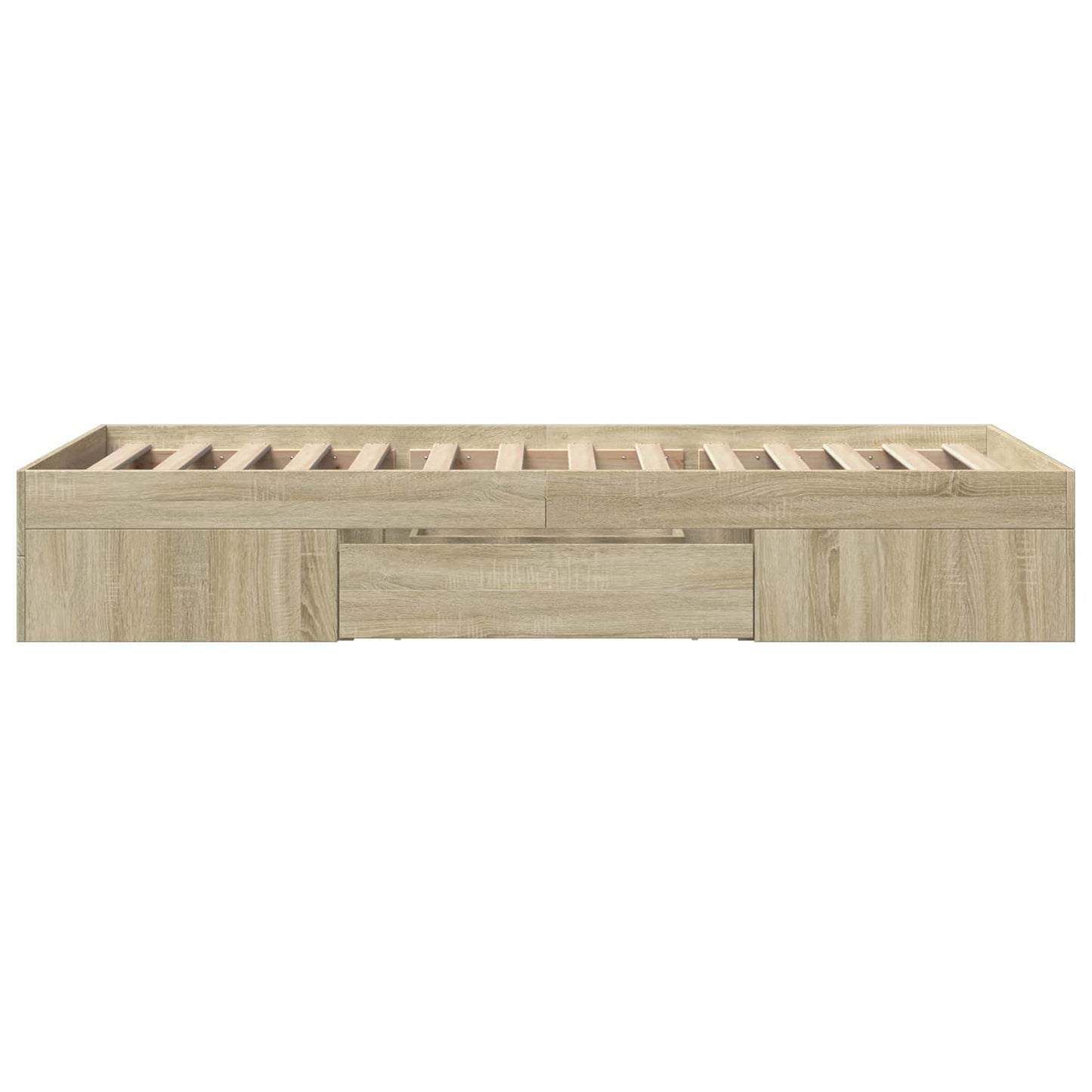 Telaio del letto con storage Rovere Sonoma 80 x 200 cm | homemem39