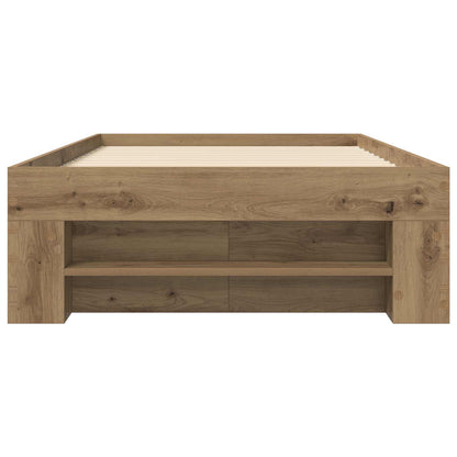 Telaio del letto con storage Rovere Artigianale 80 x 200 cm | homemem39