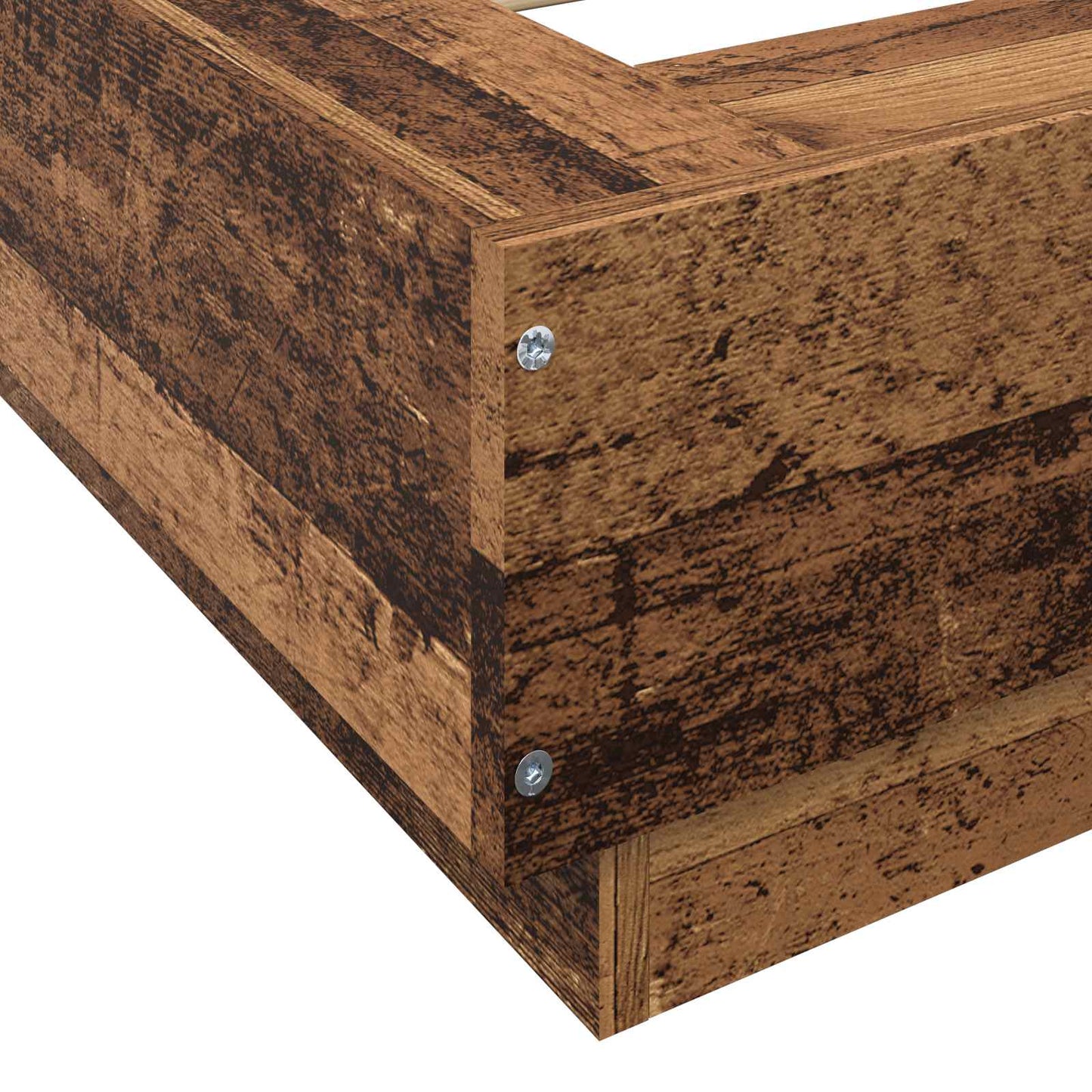 Struttura letto a pavimento Legno antico 80 x 210 cm | homemem39