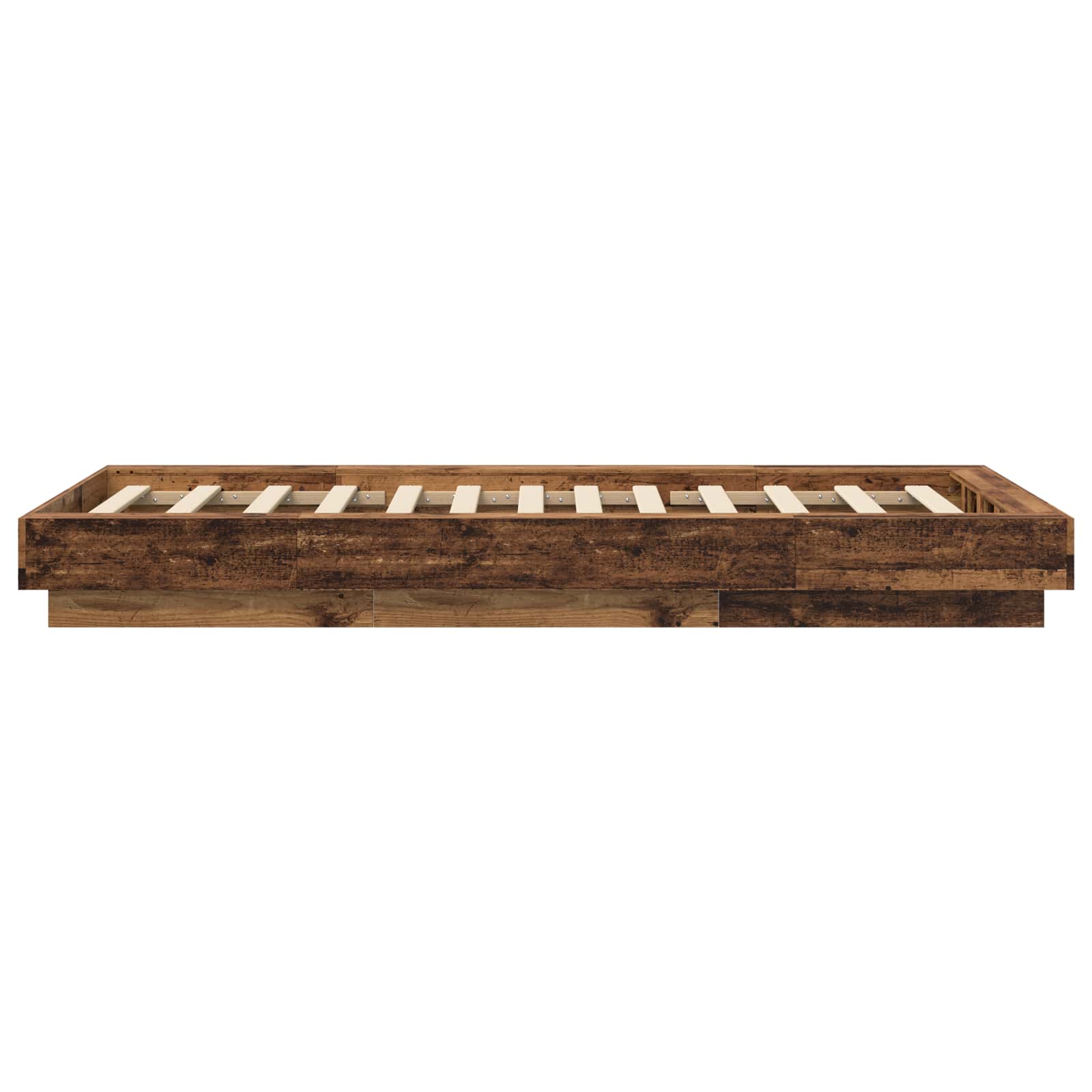 Struttura letto a pavimento Legno antico 80 x 210 cm | homemem39