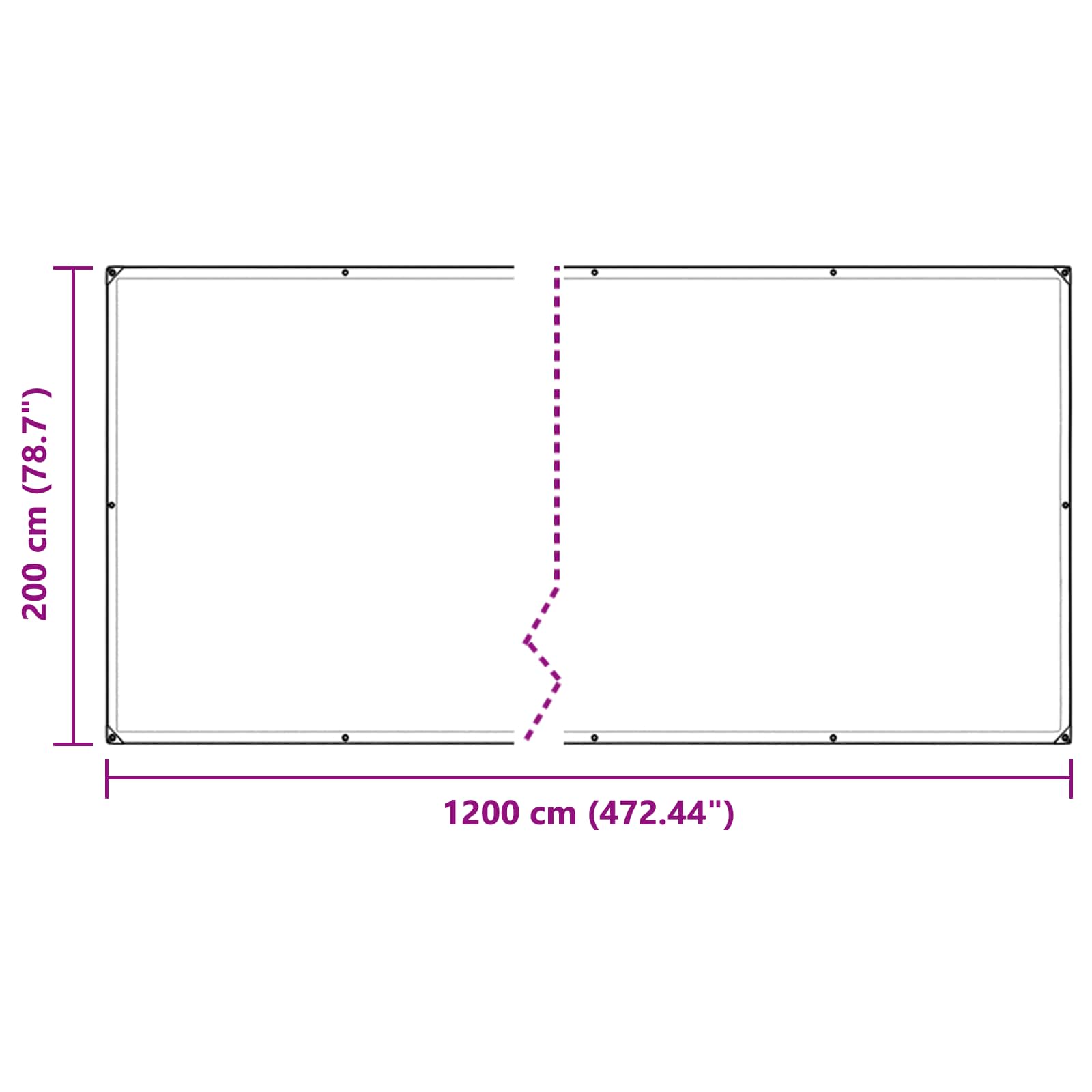 Copertura per Piante Trasparente 2 x 12 m PE | homemem39