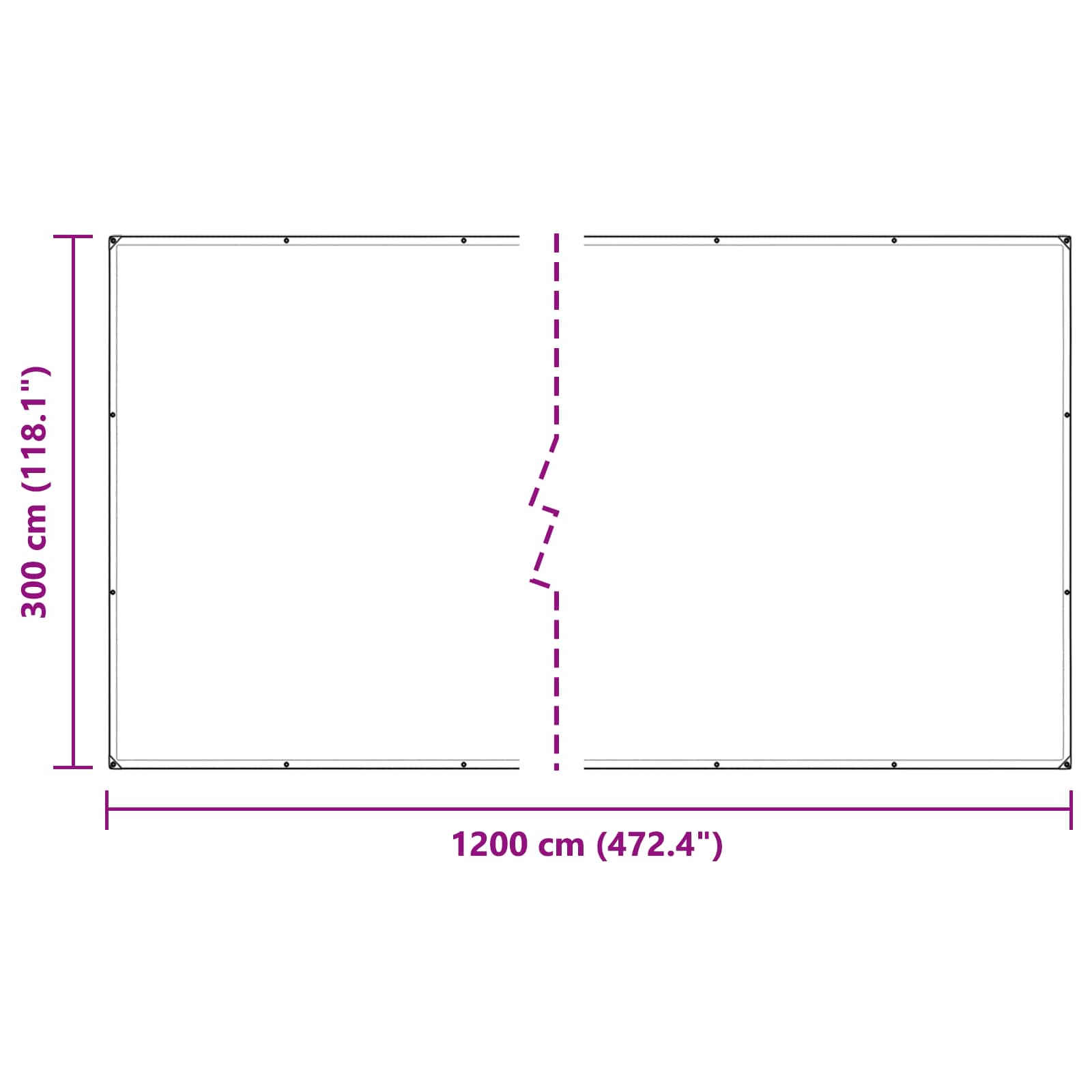 Copertura per Piante Trasparente 3 x 12 m PE | homemem39