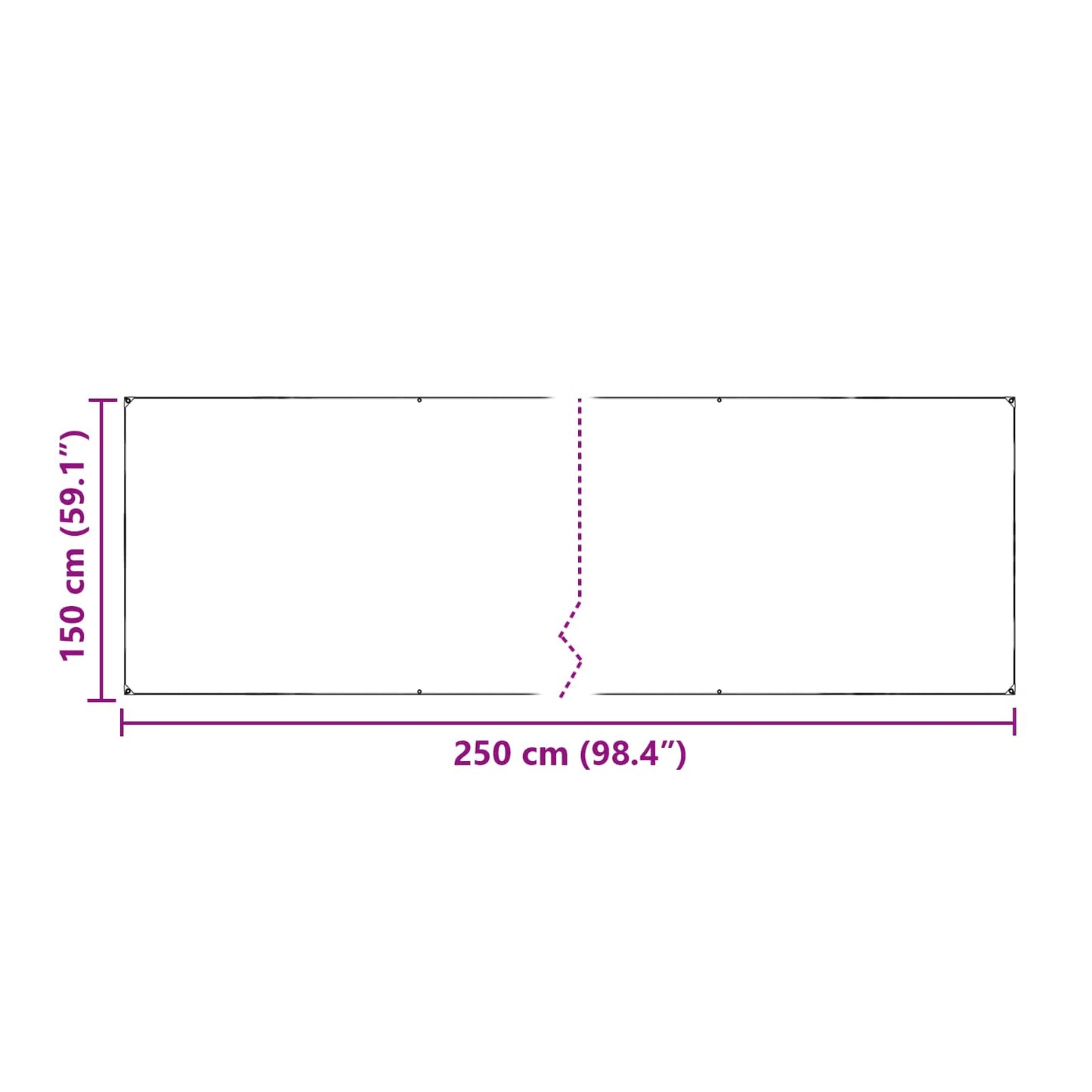 Copertura per Piante Trasparente 2,5 x 1,5 m PE | homemem39