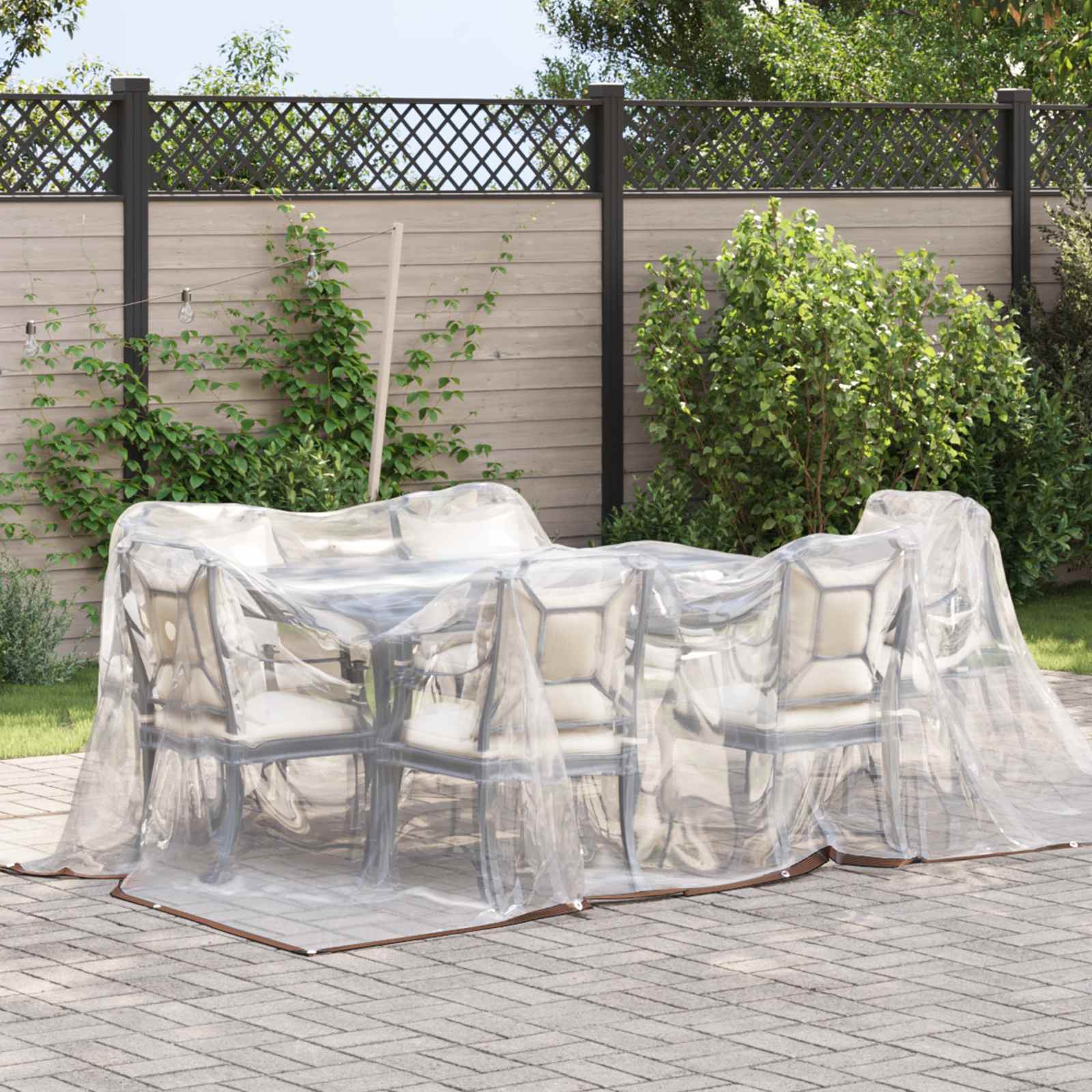 Copertura per Piante Trasparente 2 x 2 m PE | homemem39