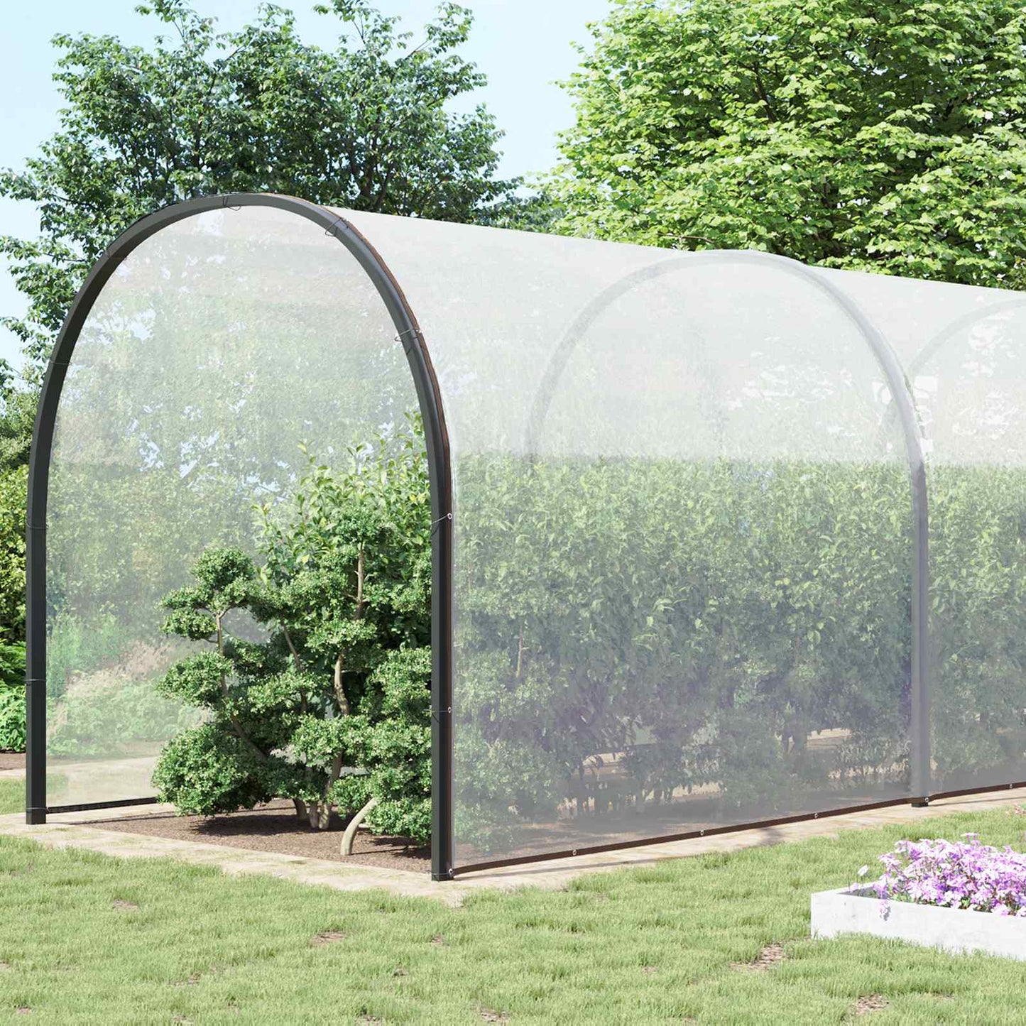 Copertura per Piante Trasparente 12 x 12 m PE | homemem39