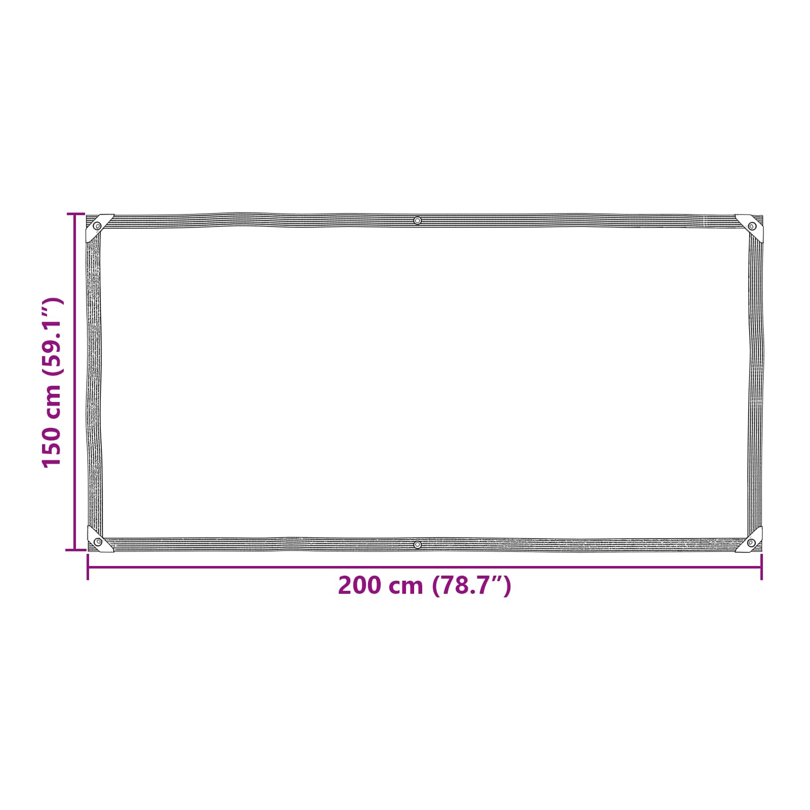 Copertura per Piante Trasparente 2 x 1,5 m PE | homemem39