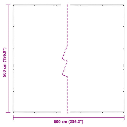 Copertura per Piante Trasparente 5 x 6 m PVC | homemem39