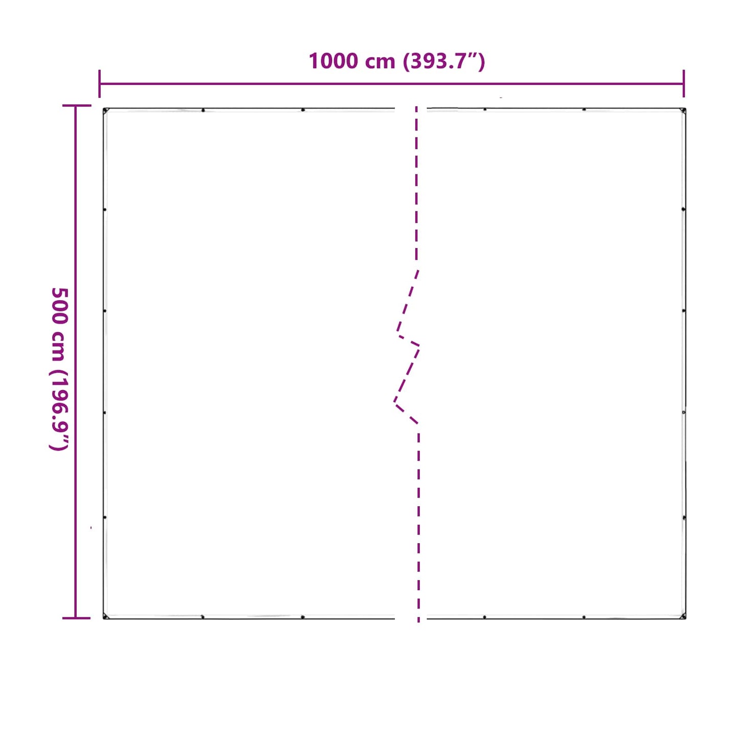 Copertura per Piante Trasparente 5 x 10 m PVC | homemem39