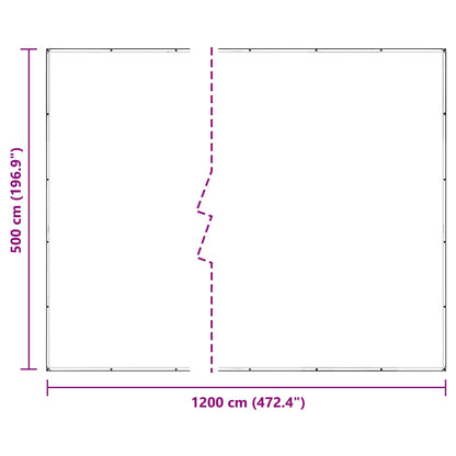 Copertura per Piante Trasparente 5 x 12 m PVC | homemem39