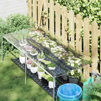 Copertura per Piante Trasparente 2,5 x 1 m PVC | homemem39