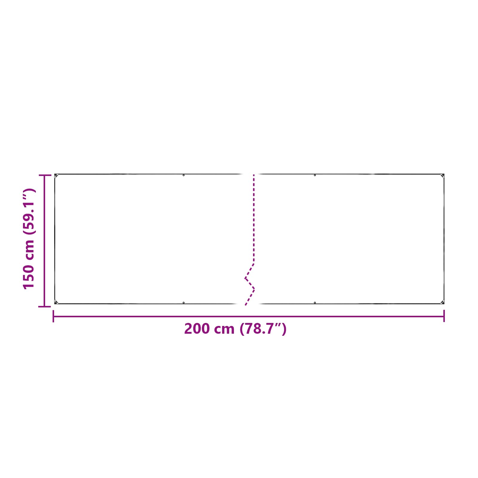 Copertura per Piante Trasparente 2 x 1,5 m PVC | homemem39