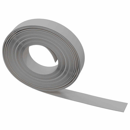 Bordatura per giardino 25 m 10 cm PE Grigio | homemem39