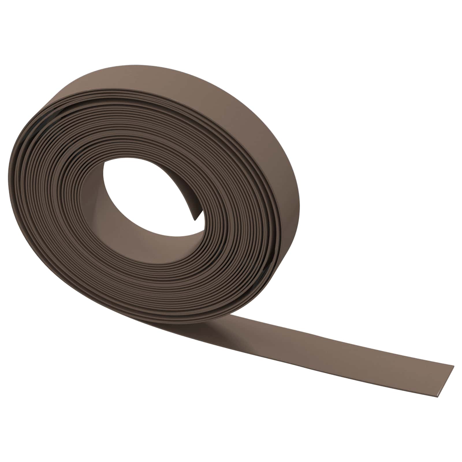 Bordatura per giardino 25 m 10 cm PE Marrone | homemem39