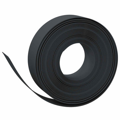 Bordatura per giardino 25 m 15 cm PE Nero | homemem39