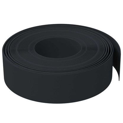 Bordatura per giardino 25 m 15 cm PE Nero | homemem39