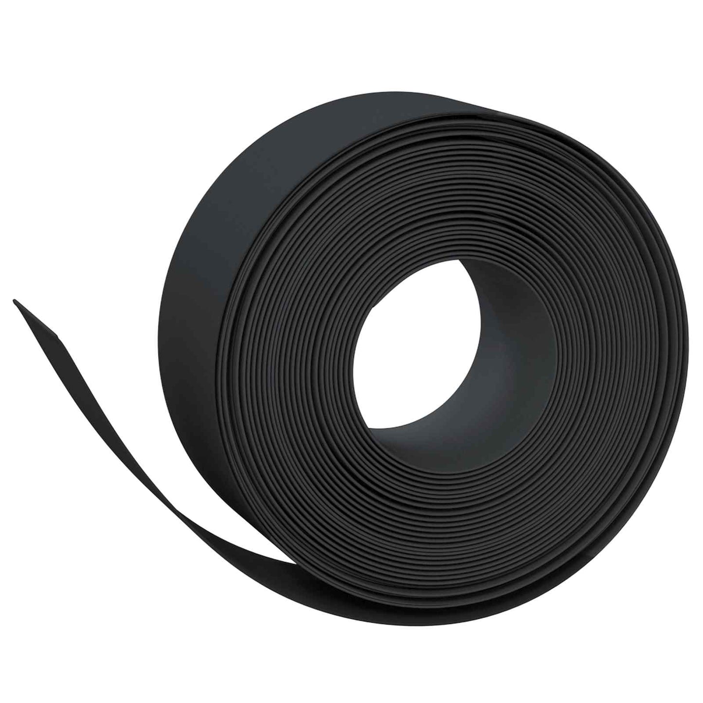 Bordatura per giardino 25 m 20 cm PE Nero | homemem39
