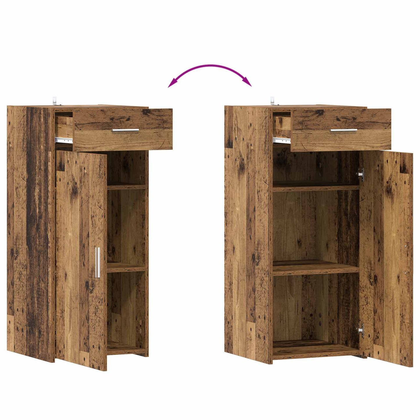 Armadio Legno vecchio 40 x 42,5 x 93 cm Legno ingegnerizzato | homemem39
