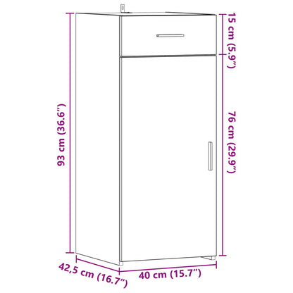 Armadio Legno vecchio 40 x 42,5 x 93 cm Legno ingegnerizzato