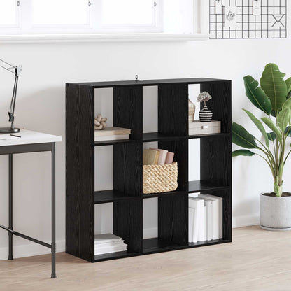 Libreria Rovere Nero 102 x 32 x 102 cm | homemem39