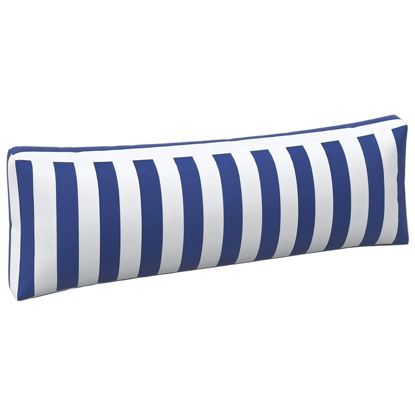 Cuscino da Esterno 3 pcs Blu e Bianco 103 x 58 x 10 cm Tessuto | homemem39