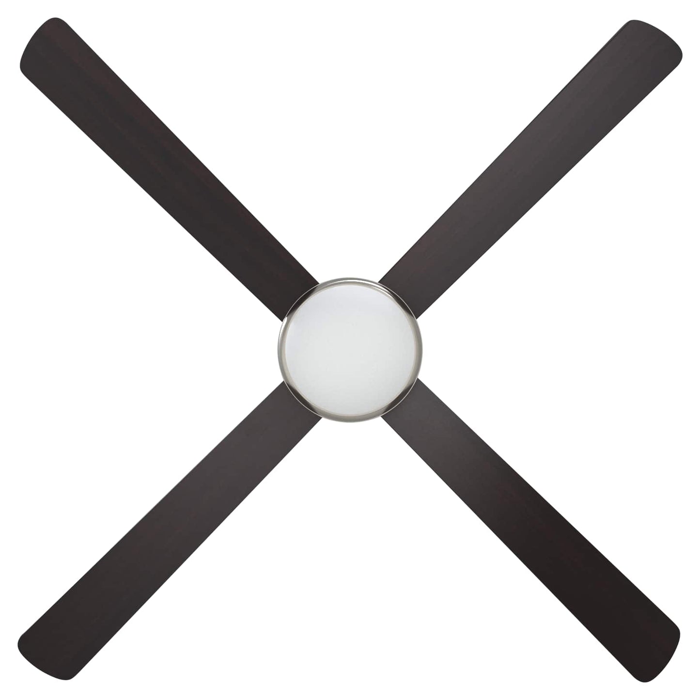 Ventilatore da soffitto con luce e telecomando Ø 130 cm | homemem39
