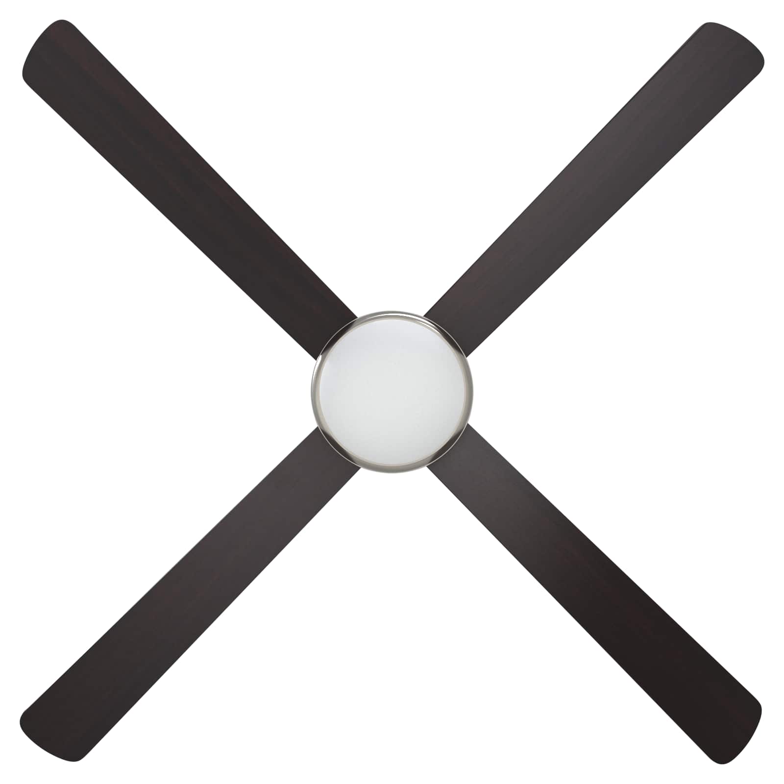 Ventilatore da soffitto con luce e telecomando Ø 130 cm | homemem39
