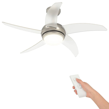 Ventilatore da soffitto con luce e telecomando Ø 110 cm | homemem39