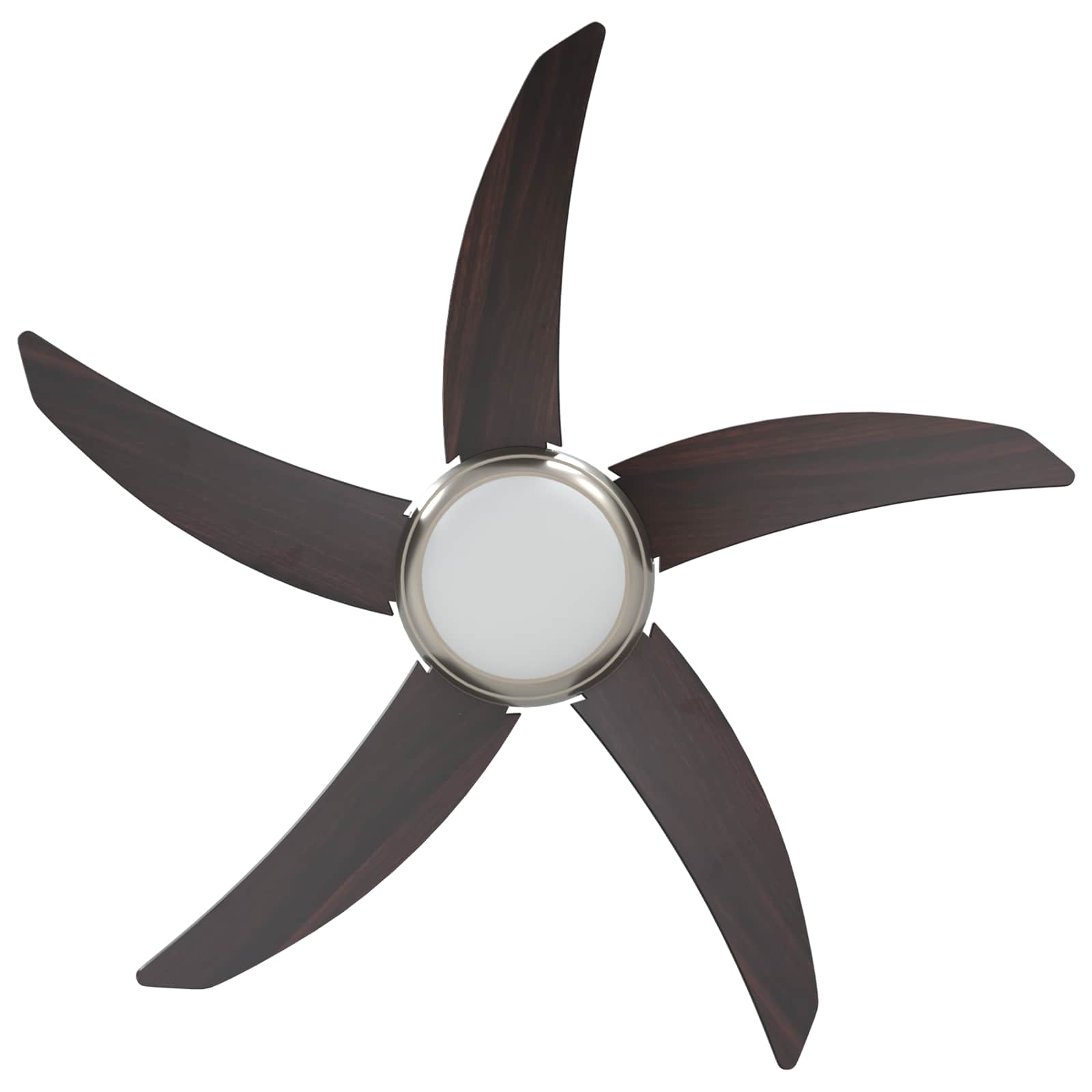 Ventilatore da soffitto con luce e telecomando Ø 110 cm | homemem39
