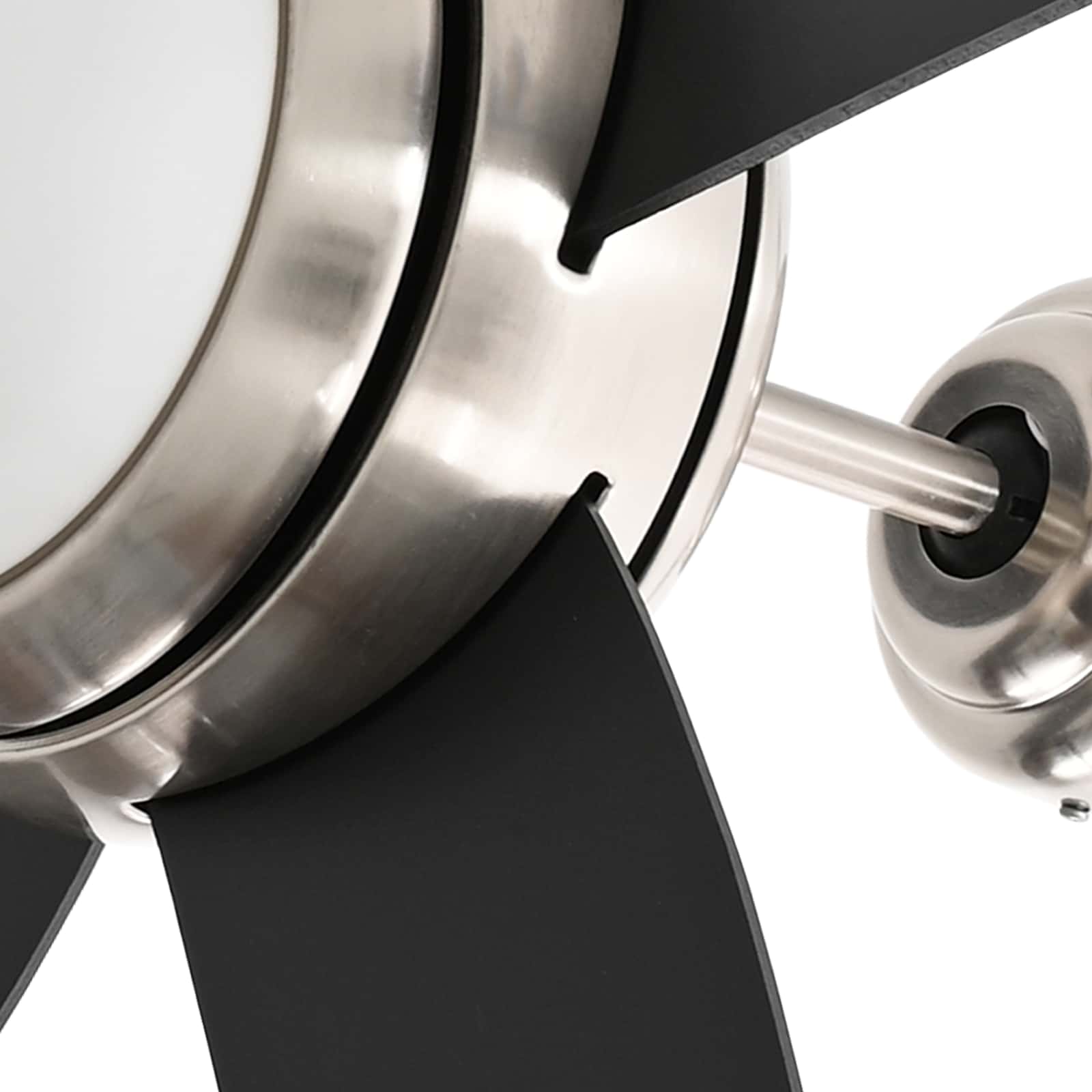 Ventilatore da soffitto con luce e telecomando Ø 130 cm Nero | homemem39