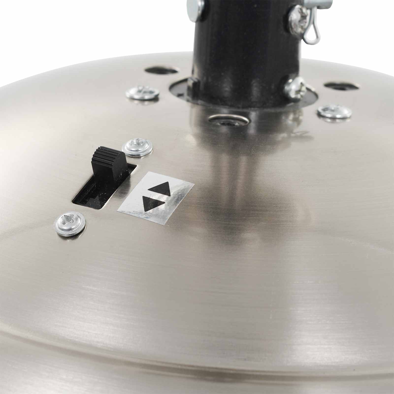 Ventilatore da soffitto con luce e telecomando Ø 130 cm Nero | homemem39