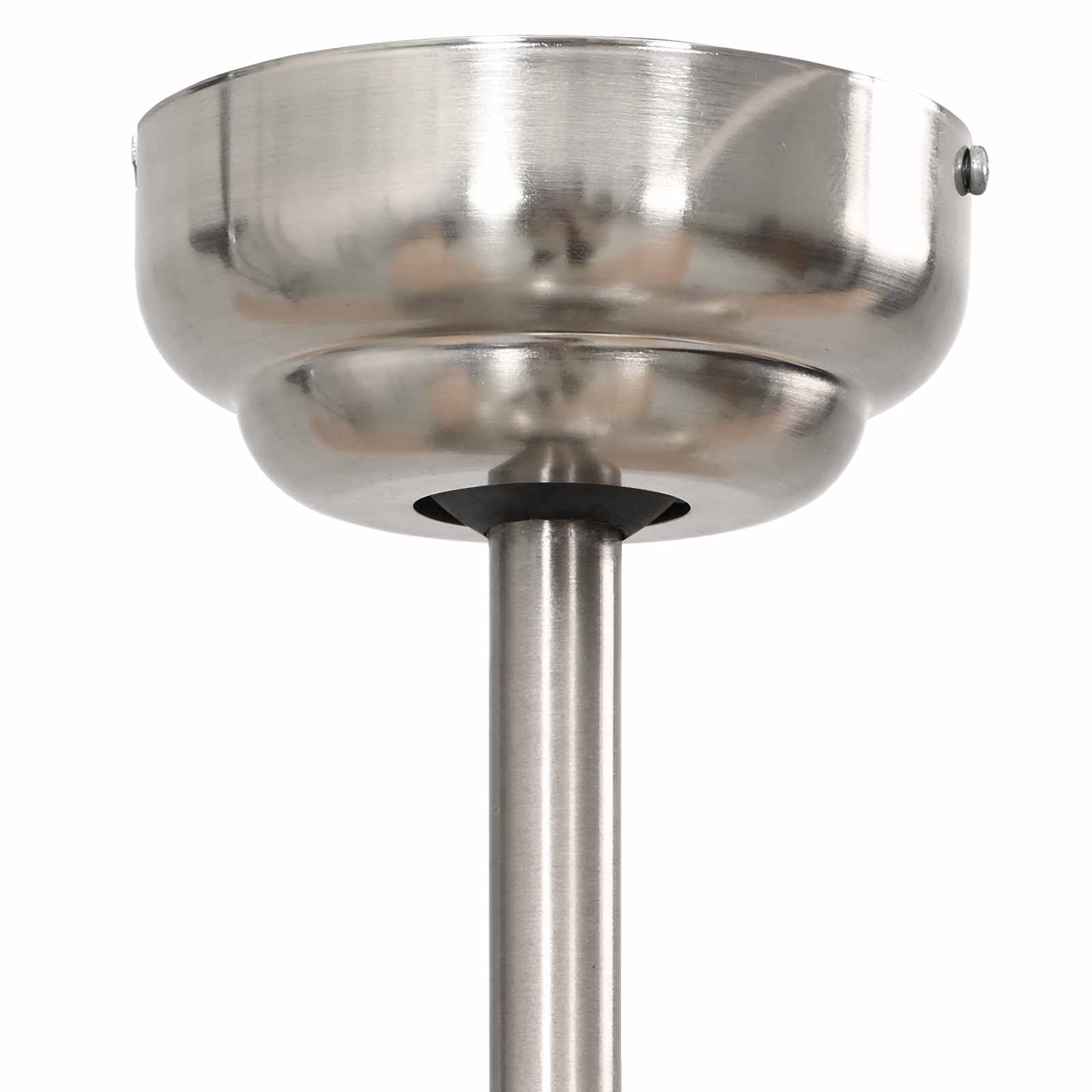 Ventilatore da soffitto con luce e telecomando Ø 130 cm Nero | homemem39
