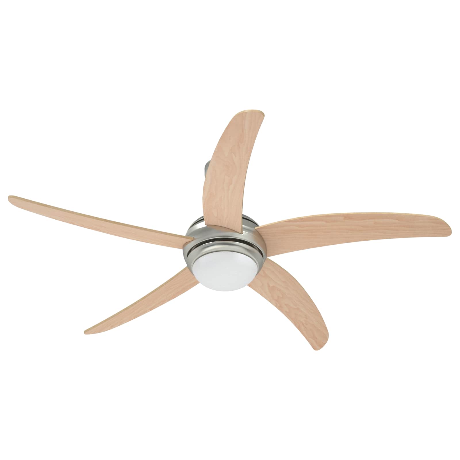 Ventilatore da soffitto con luce Ø 130 cm Sonoma | homemem39