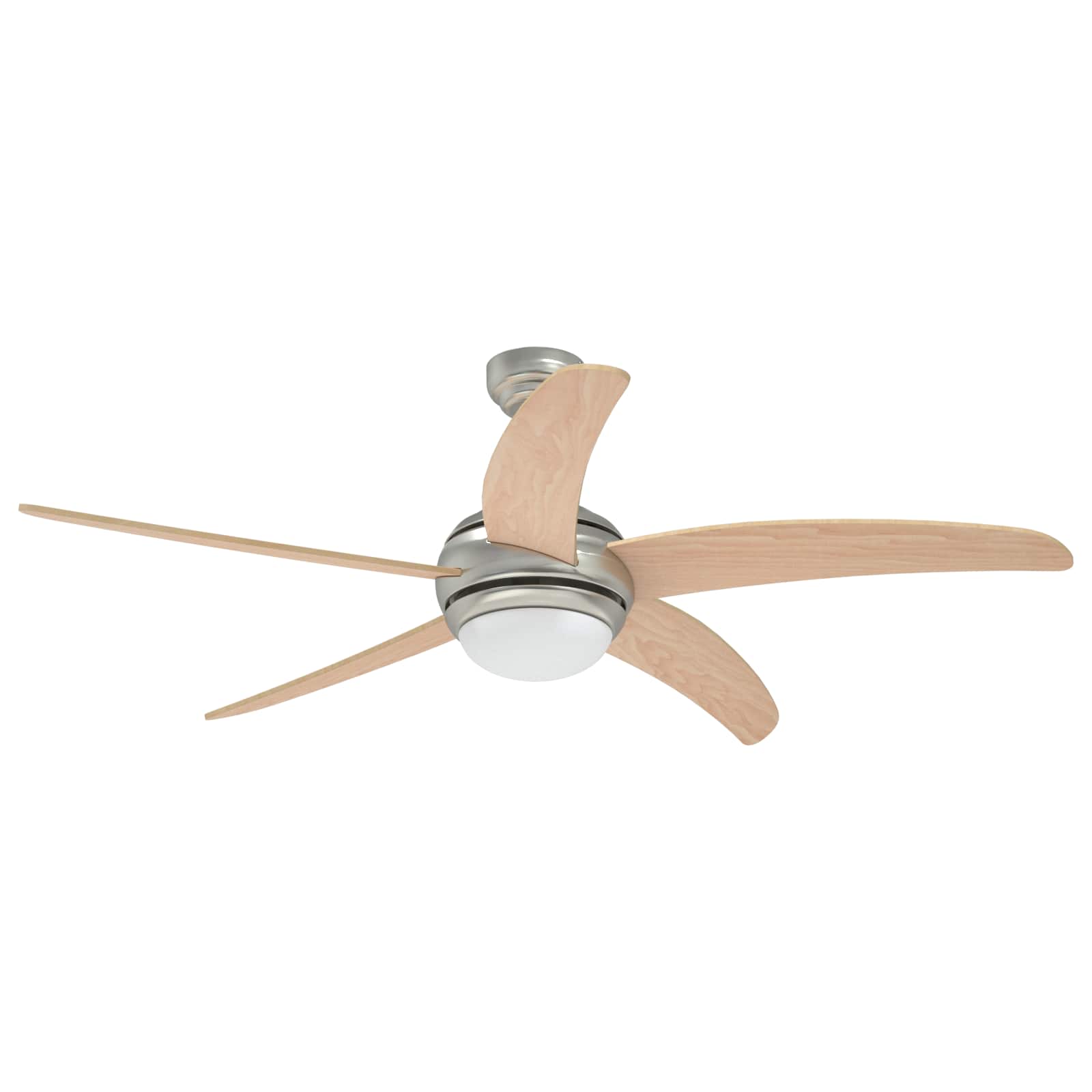 Ventilatore da soffitto con luce Ø 130 cm Sonoma | homemem39