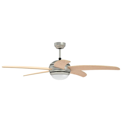 Ventilatore da soffitto con luce Ø 130 cm Sonoma | homemem39