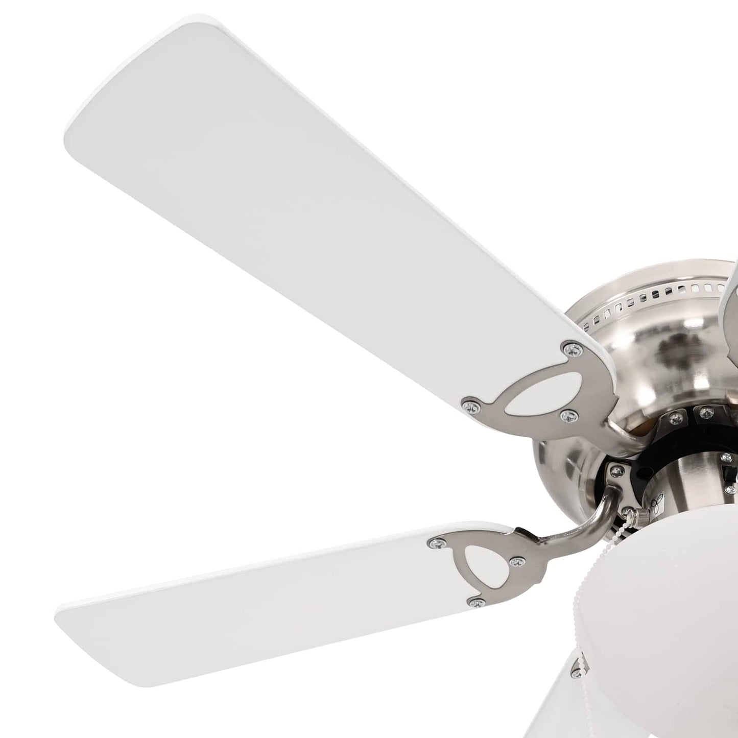 Ventilatore da soffitto con luce Ø 82 cm Bianco | homemem39