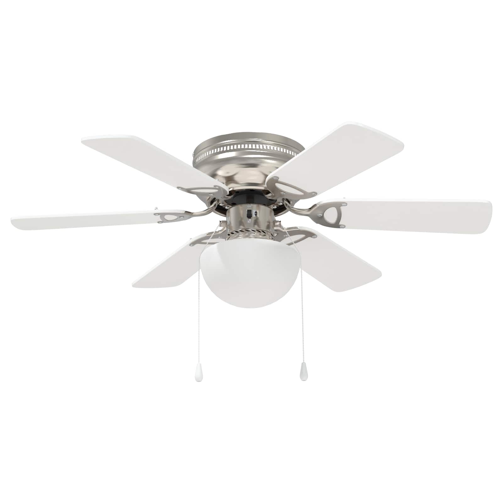 Ventilatore da soffitto con luce Ø 82 cm Bianco | homemem39