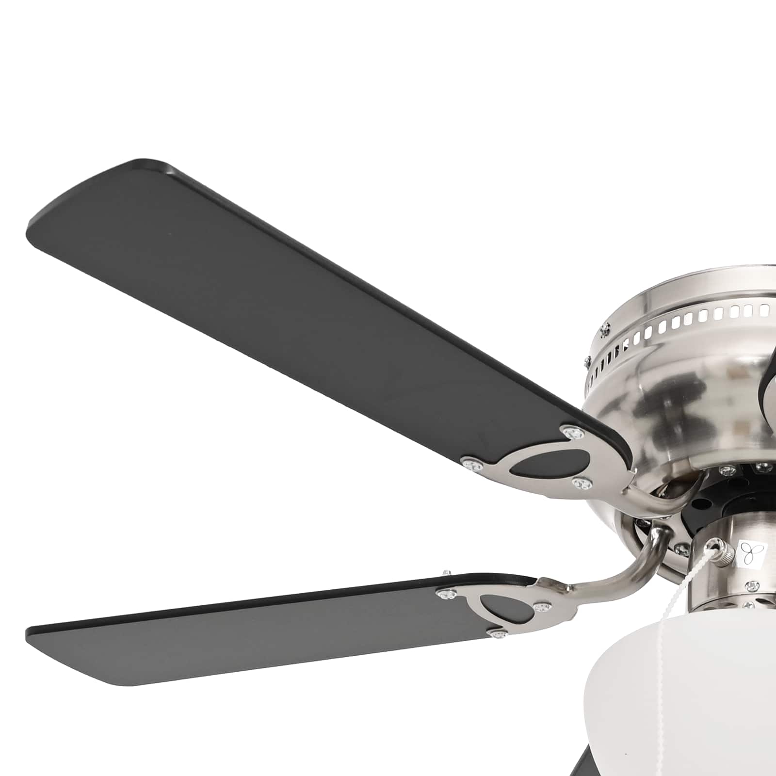 Ventilatore da soffitto con luce Ø 82 cm Nero | homemem39
